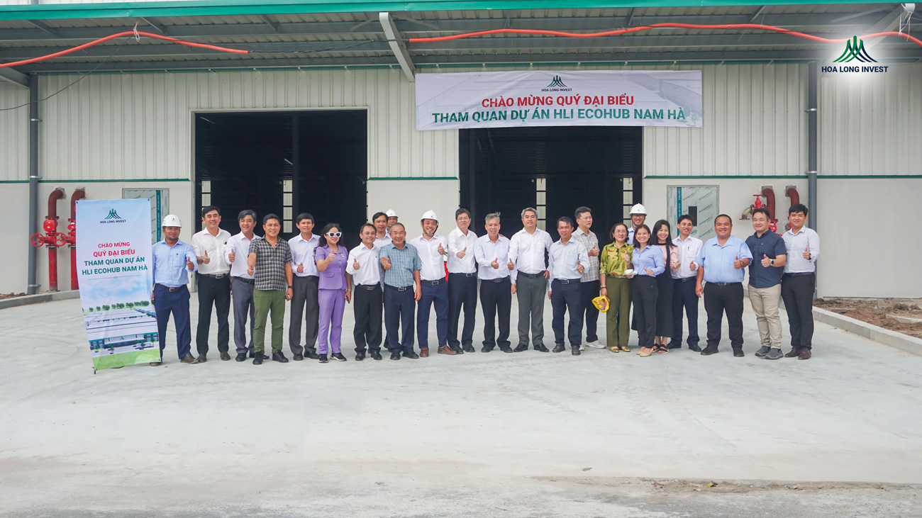 HLI Ecohub Nam Hà Vinh Dự Đón Tiếp Đoàn Lãnh Đạo UBND Tỉnh Lâm Đồng Tham Quan Dự Án
