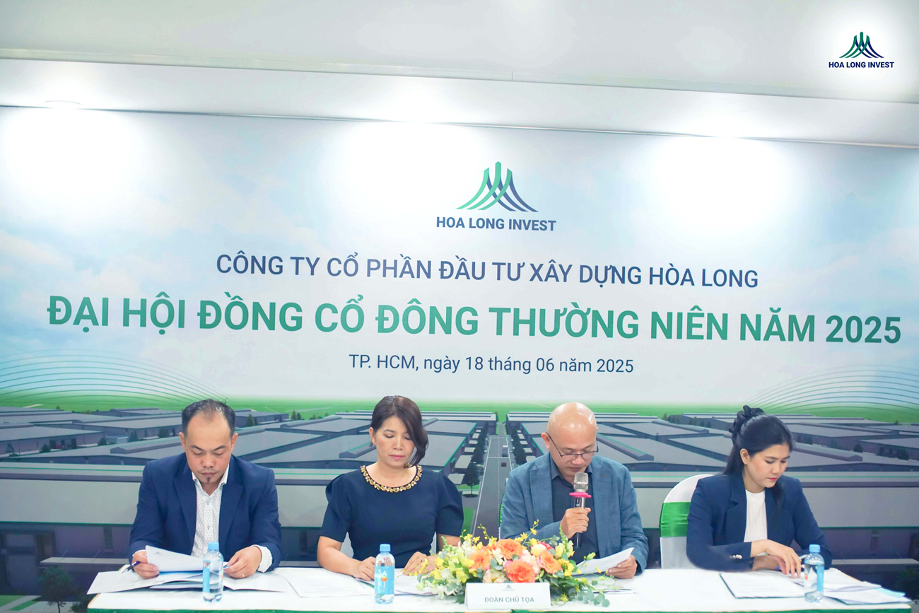 Hòa Long Invest Tổ Chức Thành Công Đại Hội Đồng Cổ Đông 2025