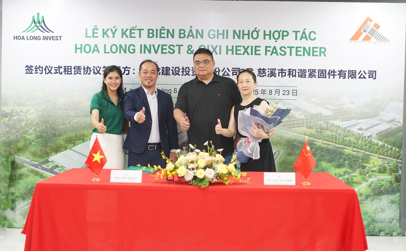 Hòa-Long-Invest-&-Cixi-Hexie-Fastener-Hợp-Tác