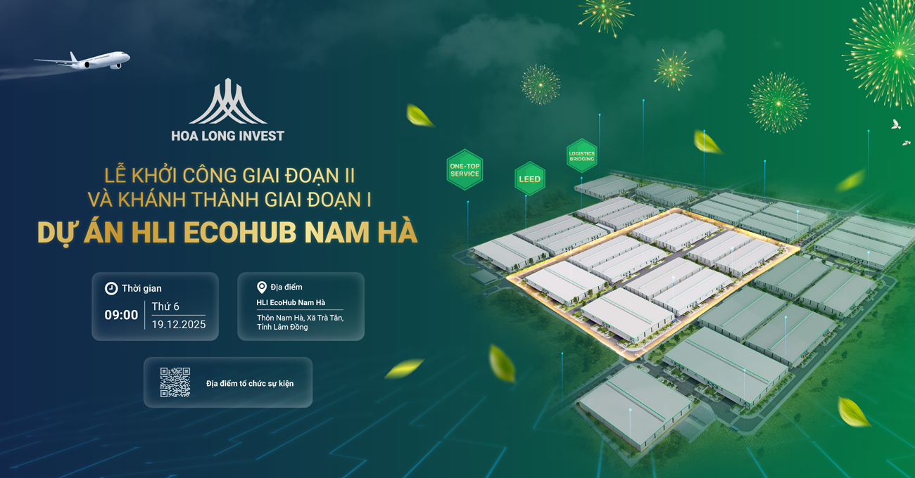 SẴN SÀNG CHO DẤU MỐC MỚI: LỄ KHỞI CÔNG GIAI ĐOẠN II & KHÁNH THÀNH GIAI ĐOẠN I DỰ ÁN HLI ECOHUB NAM HÀ