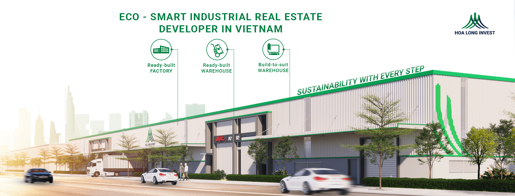 Groundbreaking Ceremony for HLI EcoHub Nam Ha Ready-Built Factory Project