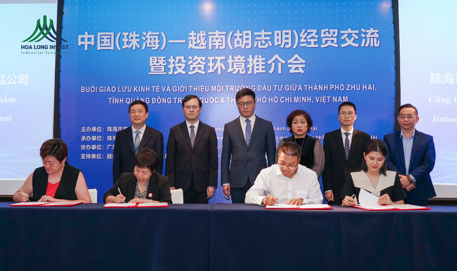Hoa Long Invest – Officially Signed Cooperation Agreements With Enterprises From Zhuhai, Guangdong, China